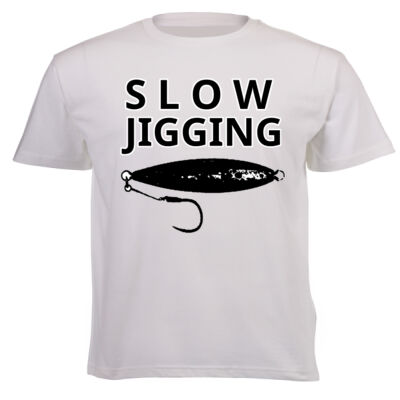 SLOW JIGGING - Unisex Short-sleeve T-shirt - 180g Thumbnail