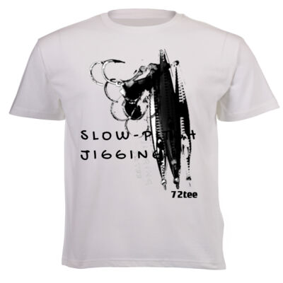 SLOW PITCH JIGGING - Unisex Short-sleeve T-shirt - 180g Thumbnail