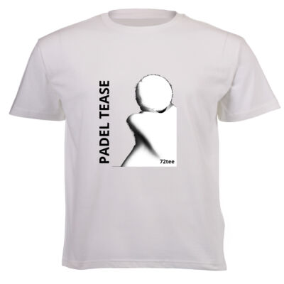 Padel Tease - Unisex Short-sleeve T-shirt - 180g Thumbnail